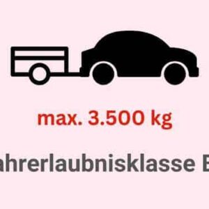 Kaufen Sie den Führerschein der Kategorie BE in Deutschland.